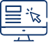 Click the link below to explore our claim resources! A computer screen is drawn with a cursor moving towards boxes symbolizing exploring claim resources